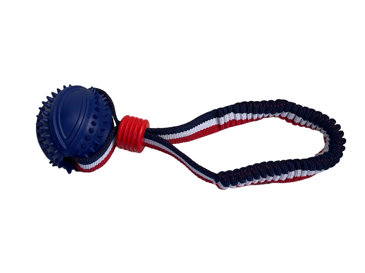Dog Chew Toy Ball with Elastic Rope
