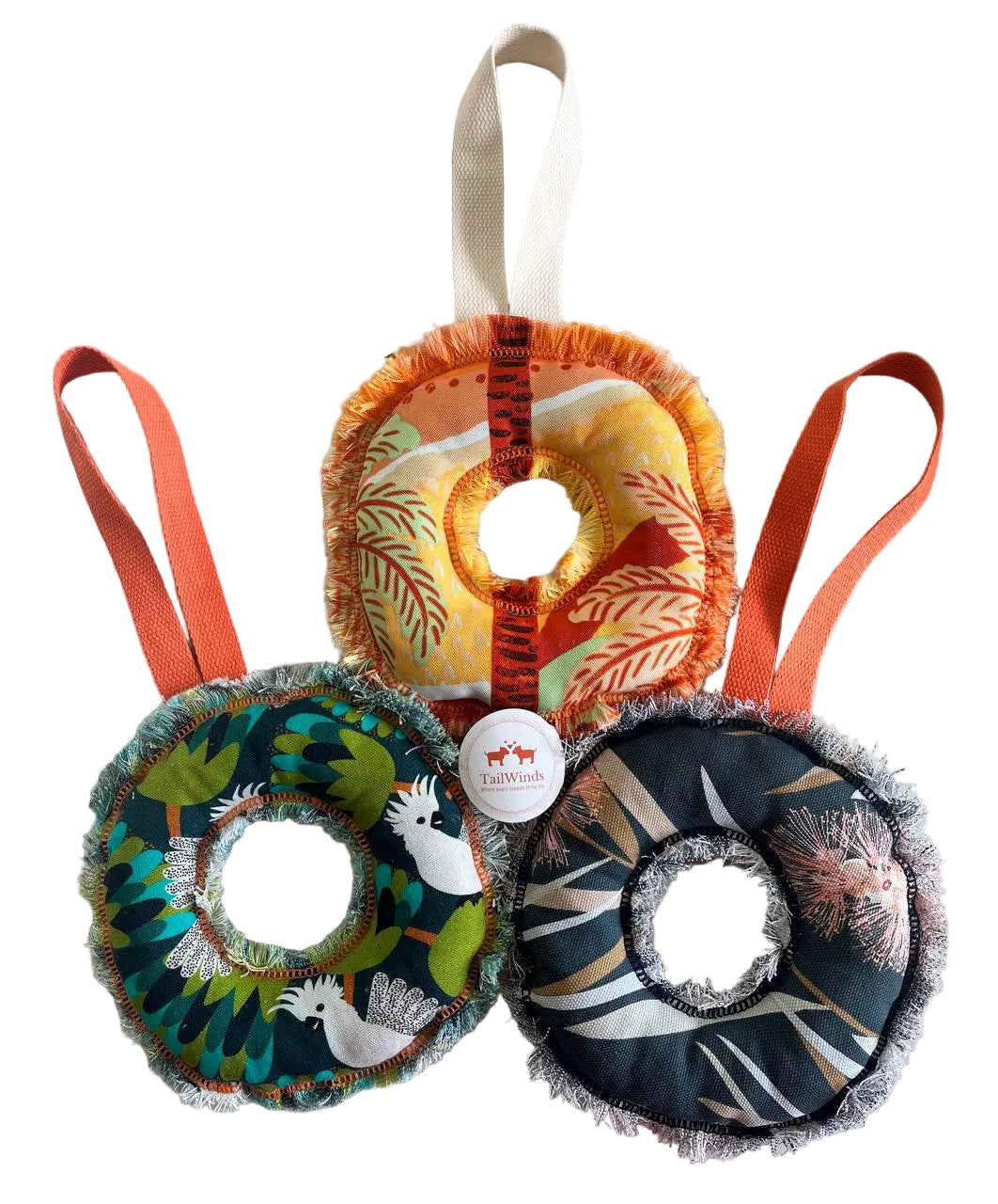 Donut Dog Toy (Handmade)