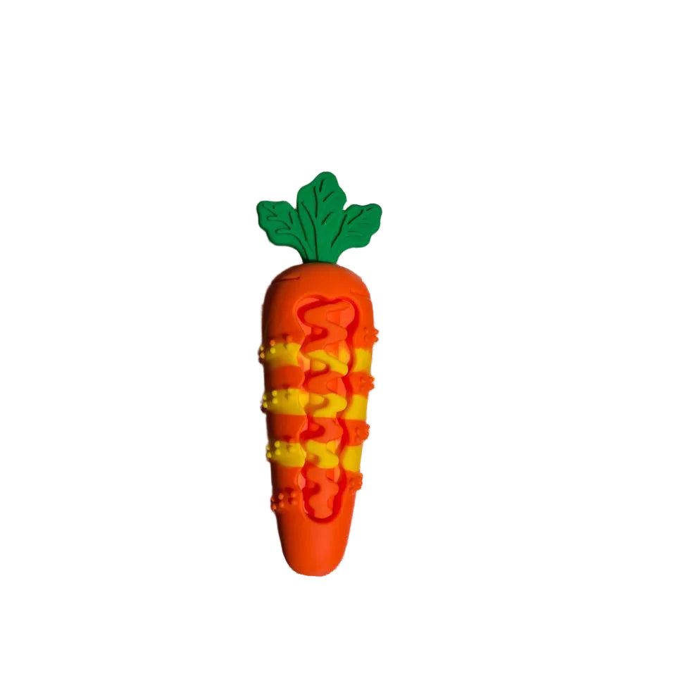 Carrot Silicone Chew Dog toy