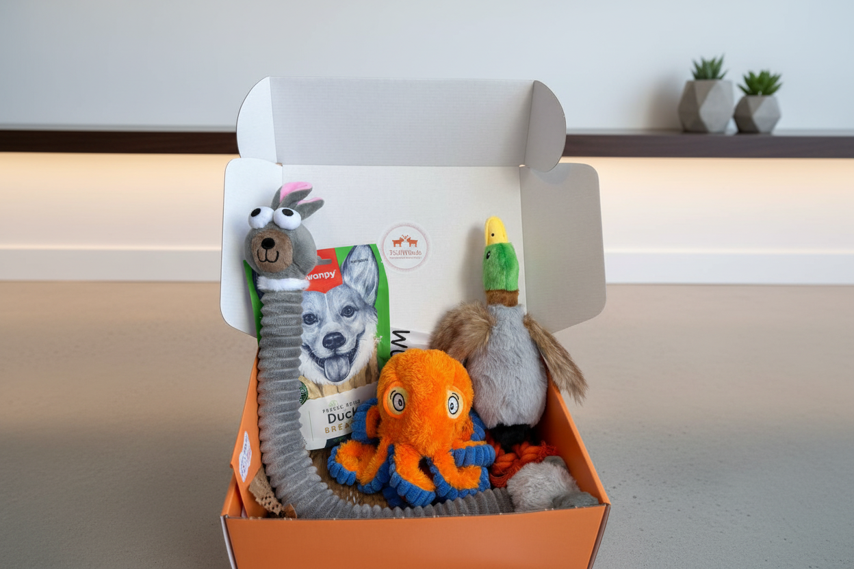 Plushies Party Dog toys Box