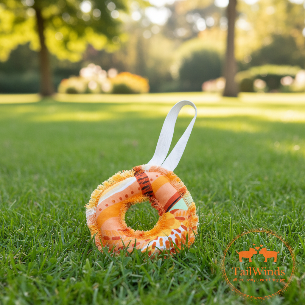 Donut Dog Toy (Handmade)
