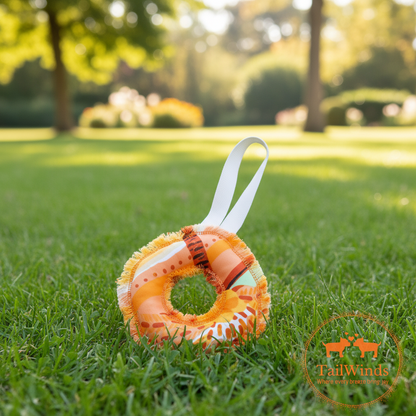 Donut Dog Toy (Handmade)