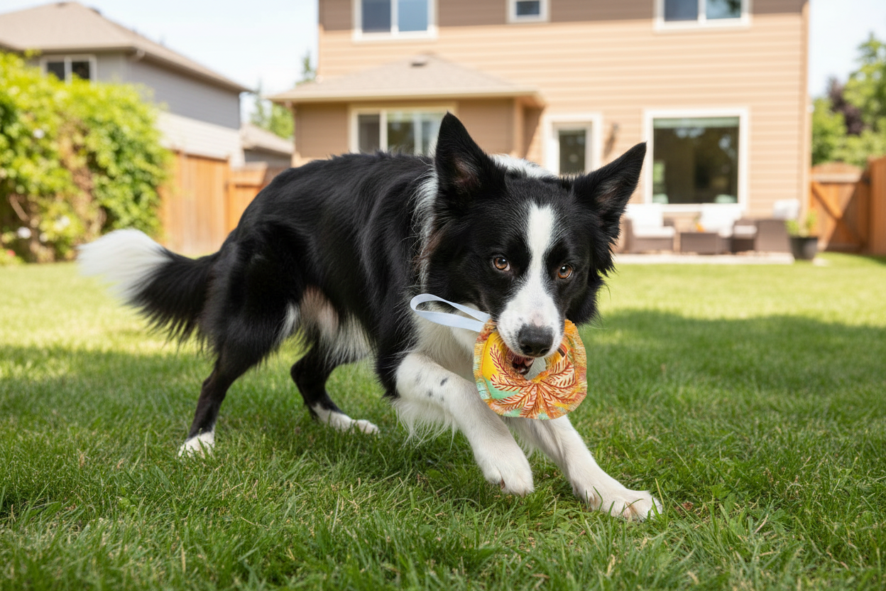 Donut Dog Toy (Handmade)