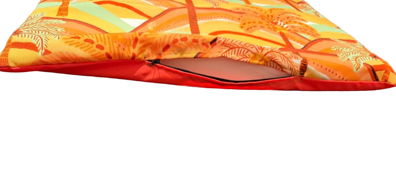 Sunrise Glow Memory Foam Pet Bed (Handmade)