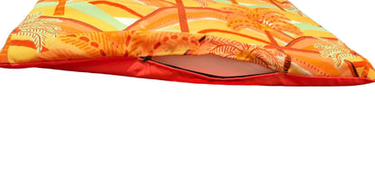 Sunrise Glow Memory Foam Pet Bed (Handmade)