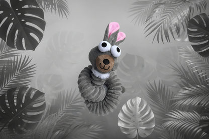 Squeaky Bunny Plush Dog Toy