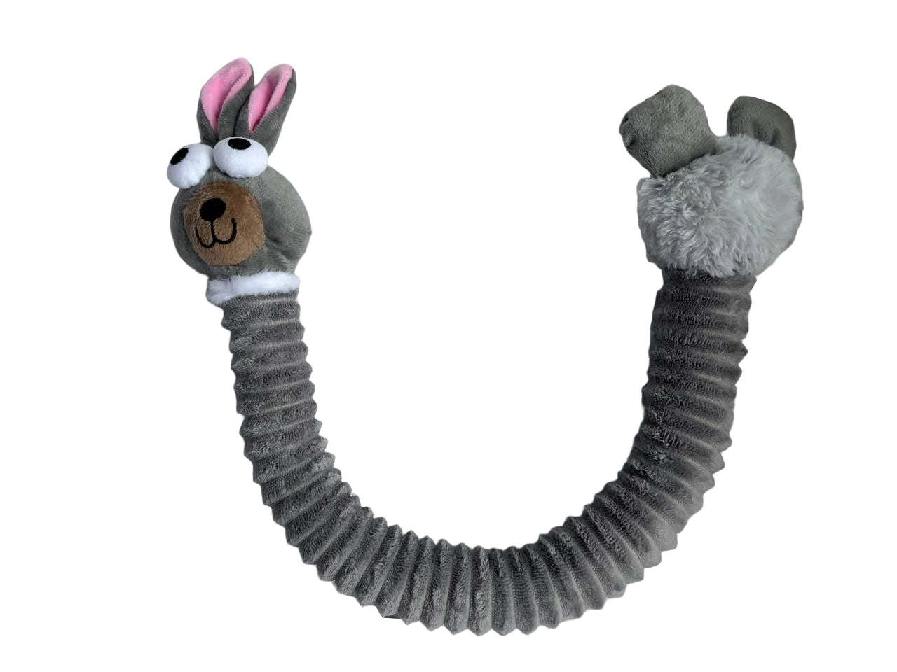 Squeaky Bunny Plush Dog Toy