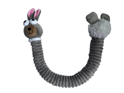 Squeaky Bunny Plush Dog Toy