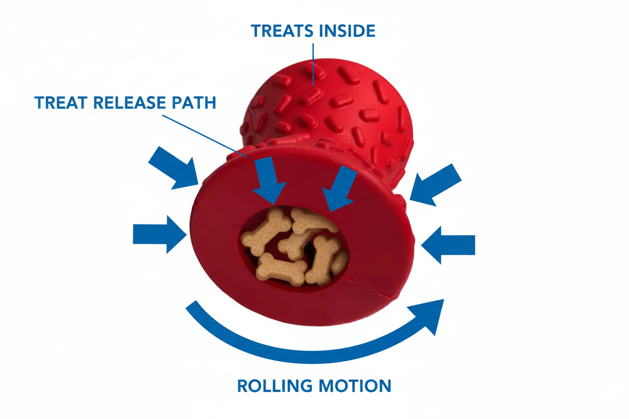 Treat Dispenser Dog Box
