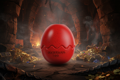 Dragon Egg Dog Chew Toy- Slow Food Leakage