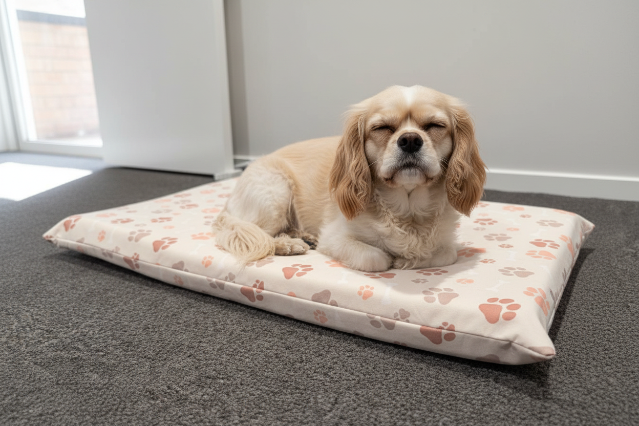 PawDream Memory Foam Dog Bed (Handmade)