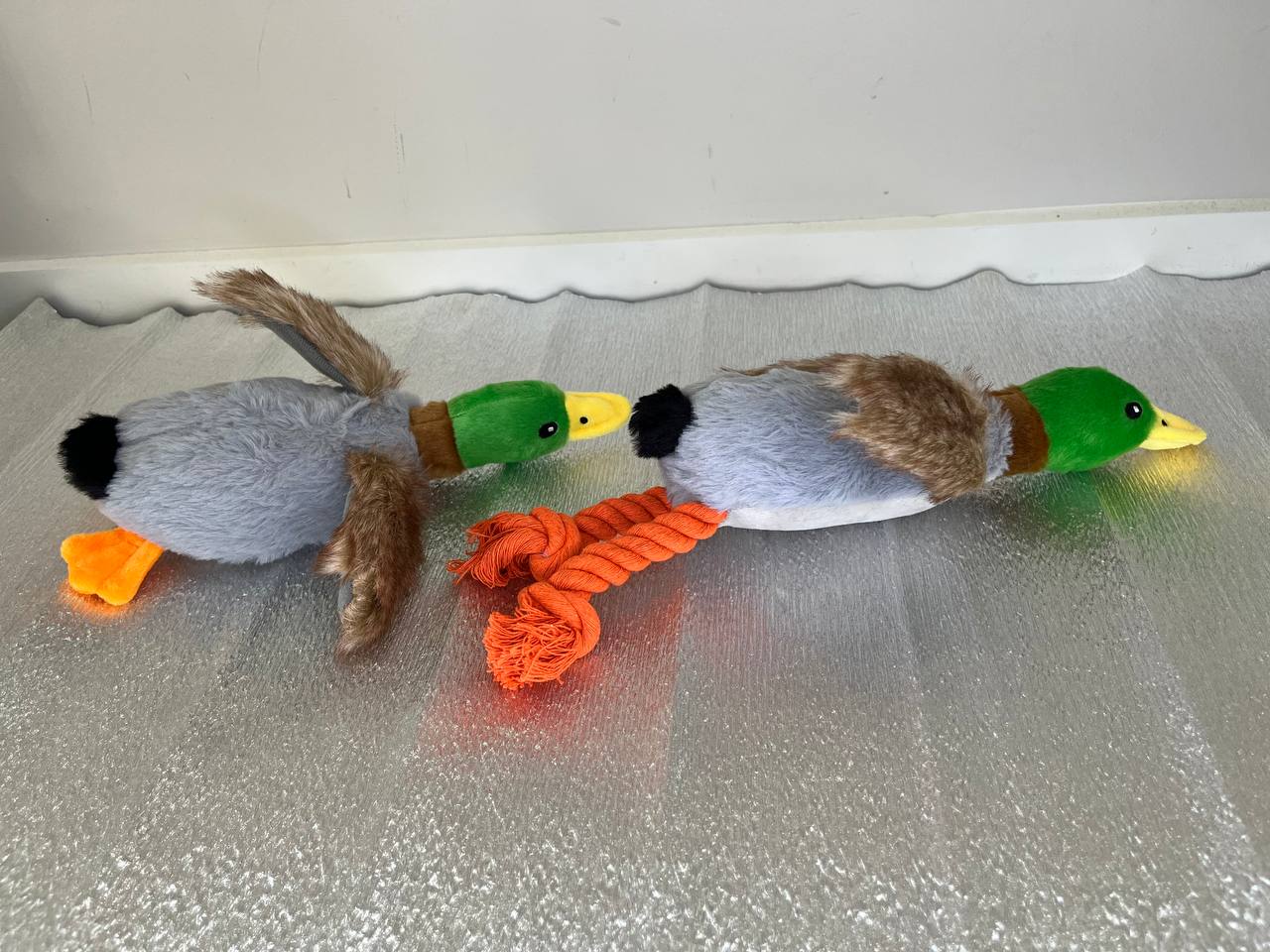 Plush Playmate Duck pet toy